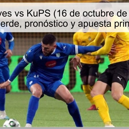 Predicción Ilves vs KuPS (16 de octubre de 2025): KuPS no pierde, pronóstico y apuesta principal