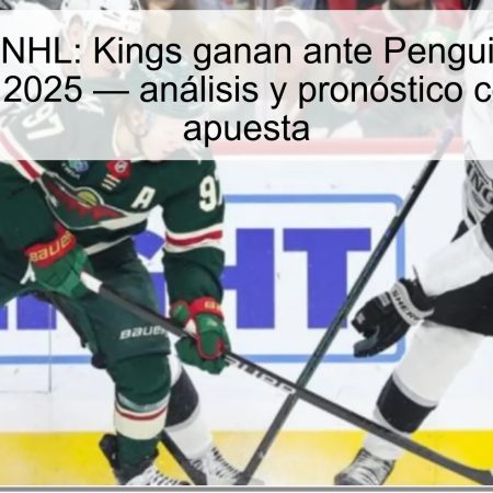 Predicción NHL: Kings ganan ante Penguins el 17 de octubre de 2025 — análisis y pronóstico con la mejor apuesta