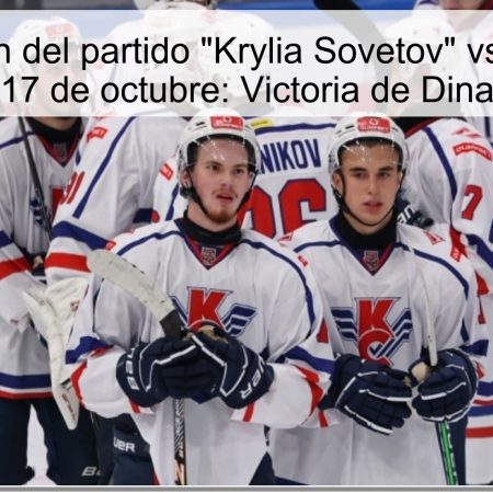 Predicción del partido “Krylia Sovetov” vs “Dinamo Shinnik” el 17 de octubre: Victoria de Dinamo Shinnik