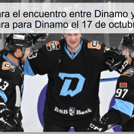 Predicción para el encuentro entre Dinamo y Neftekhimik: victoria clara para Dinamo el 17 de octubre de 2025