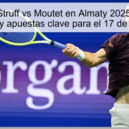 Predicción Struff vs Moutet en Almaty 2025: victoria de Moutet y apuestas clave para el 17 de octubre