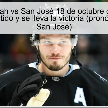 Pronóstico Utah vs San José 18 de octubre de 2025: Utah ganará el partido y se lleva la victoria (pronóstico Utah vs San José)