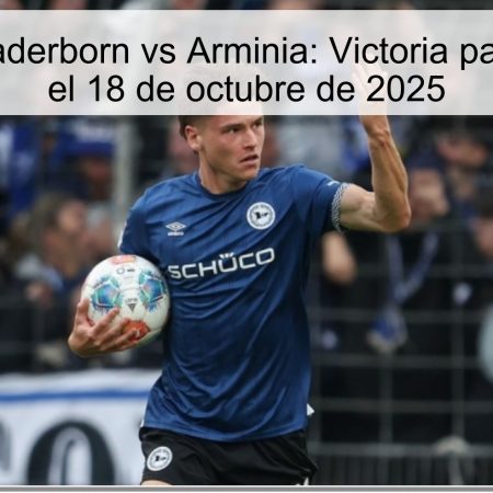 Predicción Paderborn vs Arminia: Victoria para Paderborn el 18 de octubre de 2025