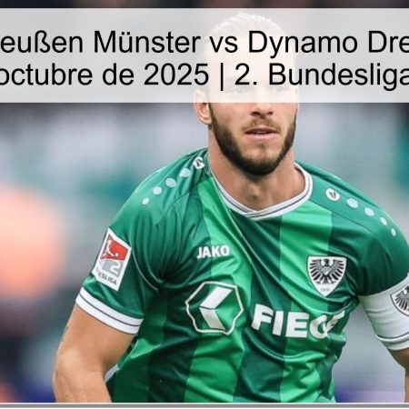 Predicción Preußen Münster vs Dynamo Dresden – 18 de octubre de 2025 | 2. Bundesliga