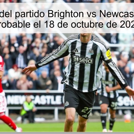 Predicción del partido Brighton vs Newcastle: Empate probable el 18 de octubre de 2025