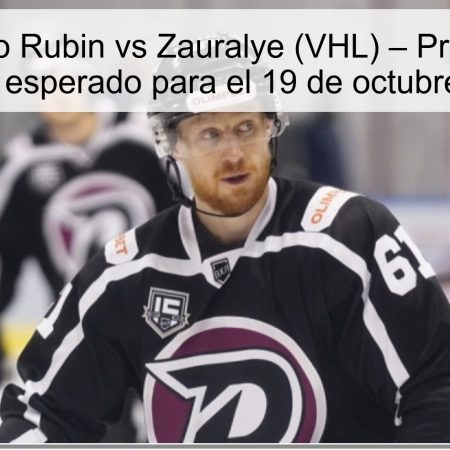 Pronóstico Rubin vs Zauralye (VHL) – Predicción y resultado esperado para el 19 de octubre de 2025