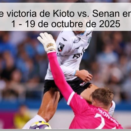 Predicción de victoria de Kioto vs. Senan en la J.League 1 – 19 de octubre de 2025