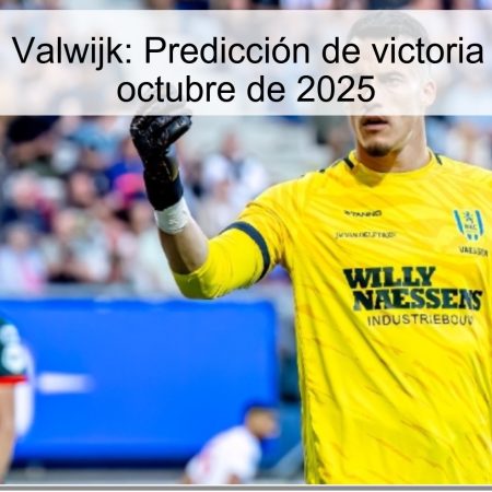 Dordrecht vs. Valwijk: Predicción de victoria para el 20 de octubre de 2025