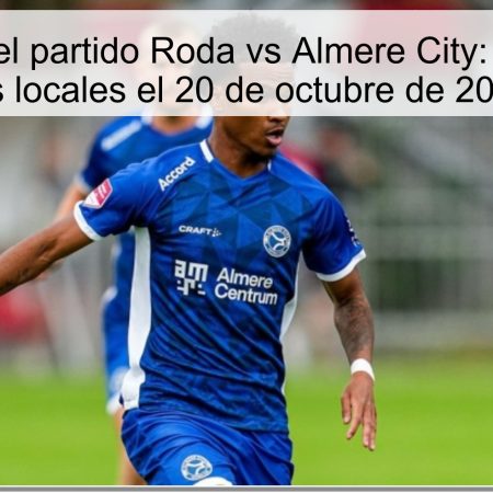 Predicción del partido Roda vs Almere City: Victoria para los locales el 20 de octubre de 2025