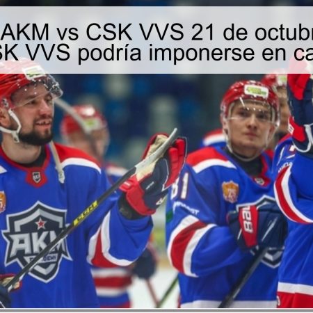 Predicción AKM vs CSK VVS 21 de octubre de 2025: CSK VVS podría imponerse en casa