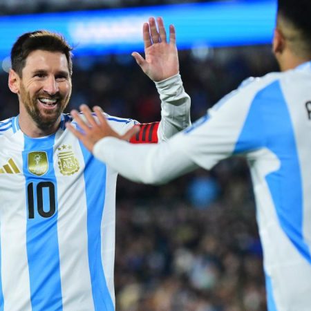 Argentina, con Messi, Mastantuono y la duda de Dibu