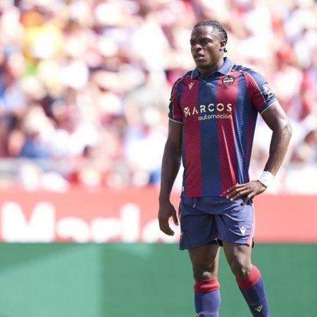 Calero y su súplica a Etta Eyong 