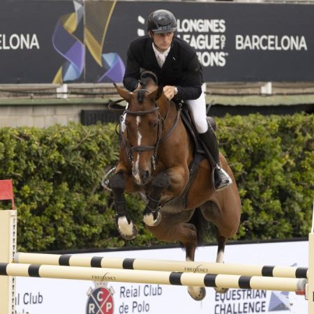 Richard Vogel vuela de nuevo en el CSIO Barcelona