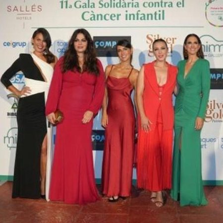 Gisela, Fergó, Brondo, Jara y Canalda, en la noche solidaria contra el cáncer infantil
