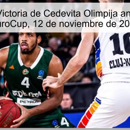 Predicción: Victoria de Cedevita Olimpija ante Venezia – EuroCup, 12 de noviembre de 2025