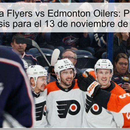 Philadephia Flyers vs Edmonton Oilers: Pronóstico y análisis para el 13 de noviembre de 2025