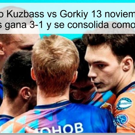 Pronóstico Kuzbass vs Gorkiy 13 noviembre 2025: Kuzbass gana 3-1 y se consolida como favorito