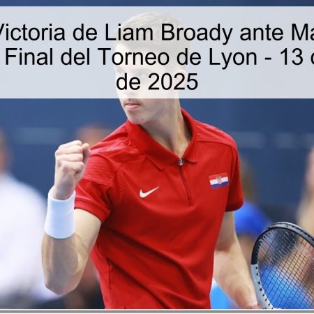 Predicción: Victoria de Liam Broady ante Matej Dodig en el Cuartos de Final del Torneo de Lyon – 13 de Noviembre de 2025
