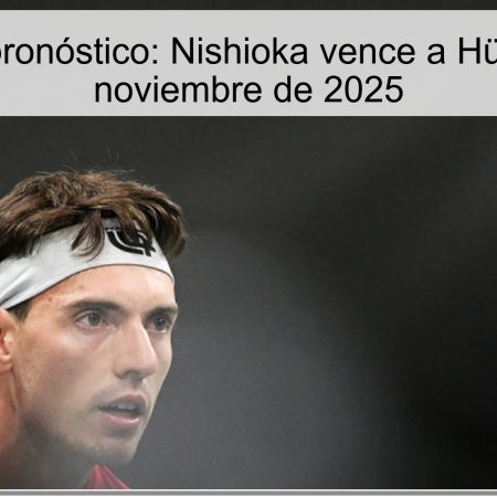 Kobe 2025 pronóstico: Nishioka vence a Hüsler el 13 de noviembre de 2025