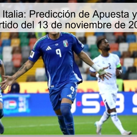Moldavia vs Italia: Predicción de Apuesta y Análisis del Partido del 13 de noviembre de 2025