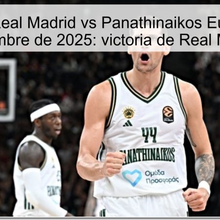 Predicción Real Madrid vs Panathinaikos Euroliga 13 de noviembre de 2025: victoria de Real Madrid