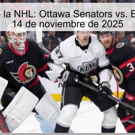 Pronóstico de la NHL: Ottawa Senators vs. Boston Bruins, 14 de noviembre de 2025