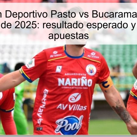 Predicción Deportivo Pasto vs Bucaramanga 14 de noviembre de 2025: resultado esperado y análisis de apuestas
