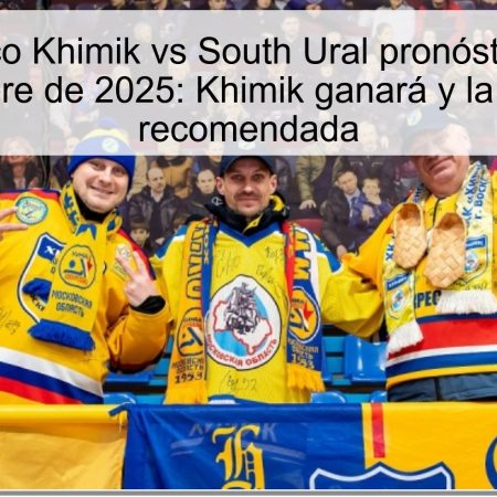 Pronóstico Khimik vs South Ural pronóstico 14 de noviembre de 2025: Khimik ganará y la apuesta recomendada