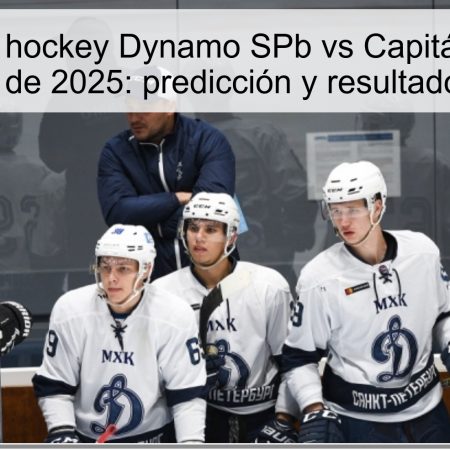 Pronóstico hockey Dynamo SPb vs Capitán — 14 de noviembre de 2025: predicción y resultado esperado