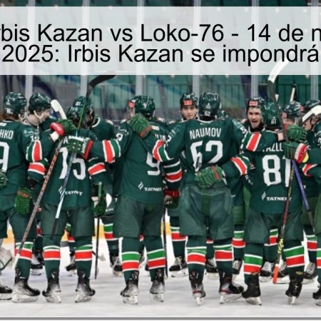 Pronóstico Irbis Kazan vs Loko-76 – 14 de noviembre de 2025: Irbis Kazan se impondrá