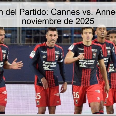 Predicción del Partido: Cannes vs. Annecy – 14 de noviembre de 2025
