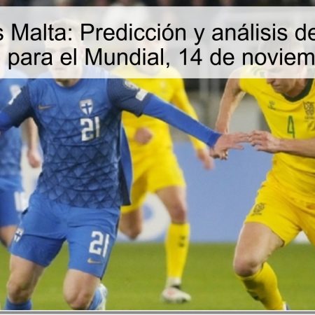 Finlandia vs Malta: Predicción y análisis del partido de clasificación para el Mundial, 14 de noviembre de 2025