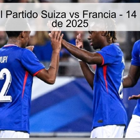 Predicción del Partido Suiza vs Francia – 14 de noviembre de 2025