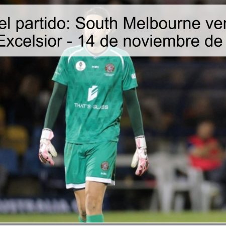 Predicción del partido: South Melbourne vence a Morton City Excelsior – 14 de noviembre de 2025