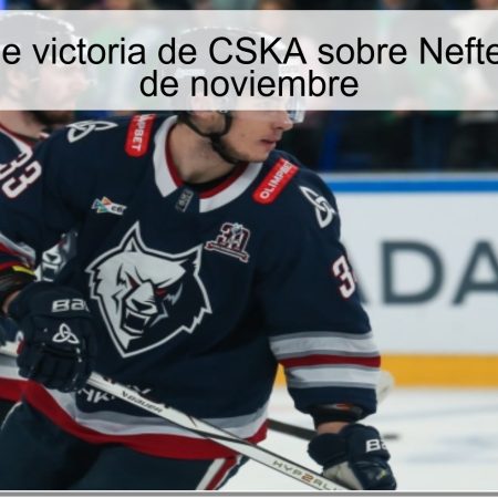 Predicción de victoria de CSKA sobre Neftechimik el 14 de noviembre