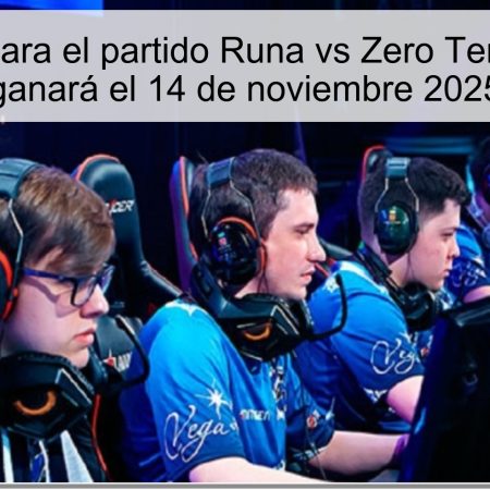 Predicción para el partido Runa vs Zero Tenacity: quién ganará el 14 de noviembre 2025