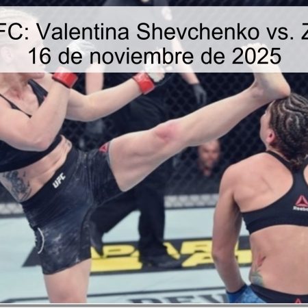 Pronóstico UFC: Valentina Shevchenko vs. Zhang Weili el 16 de noviembre de 2025