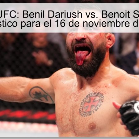 Predicción UFC: Benil Dariush vs. Benoit Saint-Denis – Pronóstico para el 16 de noviembre de 2025