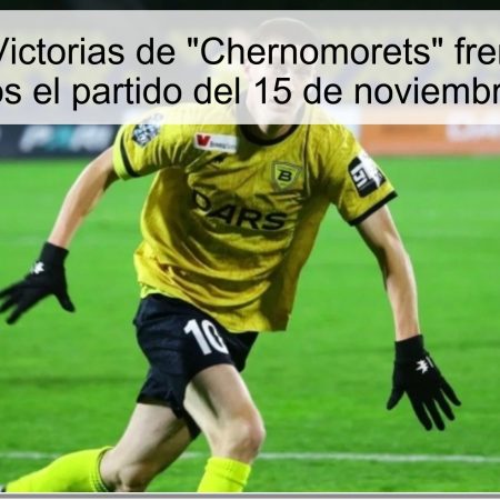 Predicción: ¡Victorias de “Chernomorets” frente a “Volga”! Analizamos el partido del 15 de noviembre de 2025