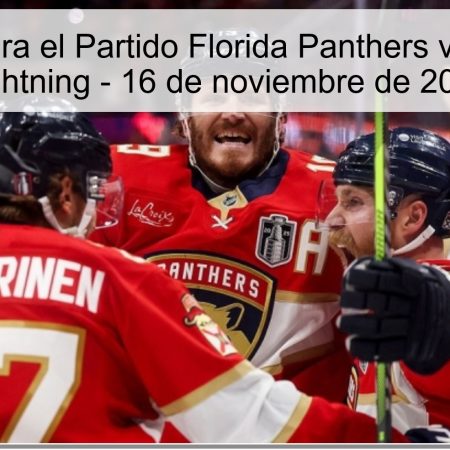 Predicción para el Partido Florida Panthers vs Tampa Bay Lightning – 16 de noviembre de 2025