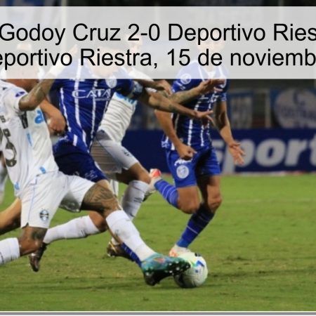 Predicción: Godoy Cruz 2-0 Deportivo Riestra – Godoy Cruz vs Deportivo Riestra, 15 de noviembre de 2025