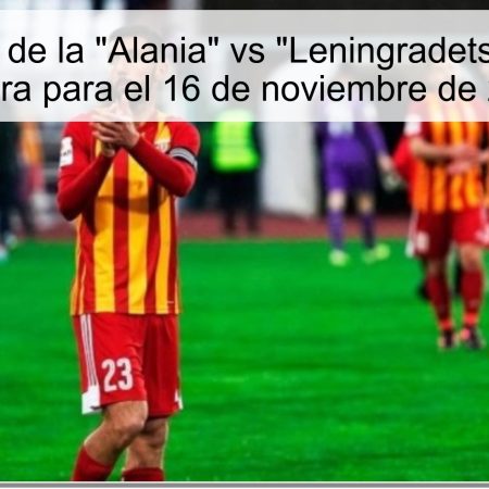 Predicción de la “Alania” vs “Leningradets”: Apuesta segura para el 16 de noviembre de 2025