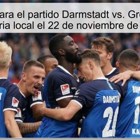 Pronóstico para el partido Darmstadt vs. Greuther Fürth: Victoria local el 22 de noviembre de 2025