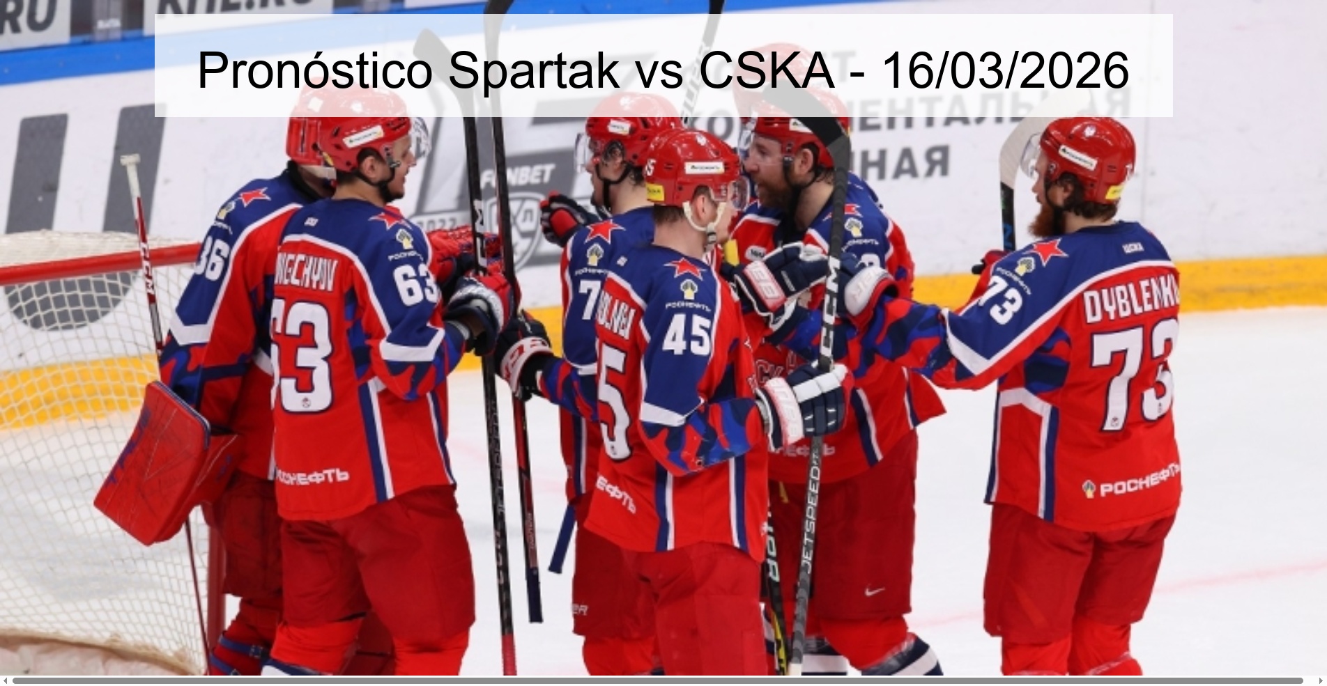 Spartak Vs CSKA Prediction – 03/16/2026