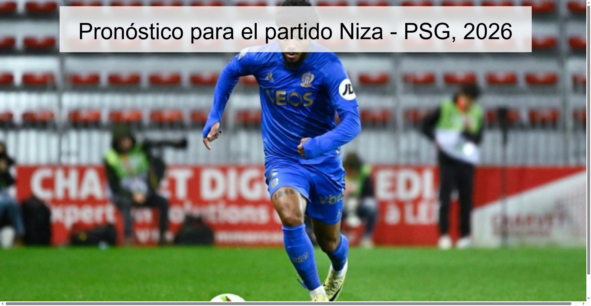 Forecast for the Nice Match