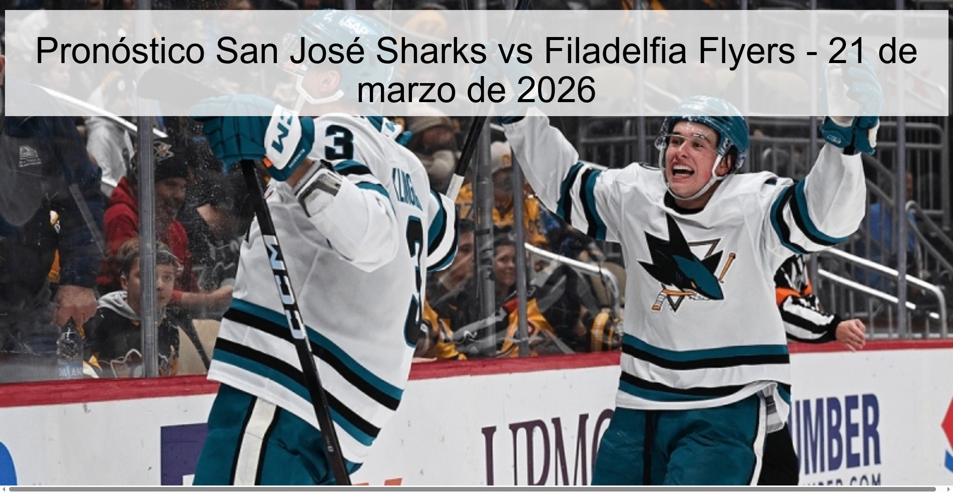 San Jose Sharks Vs Philadelphia Flyers Prediction