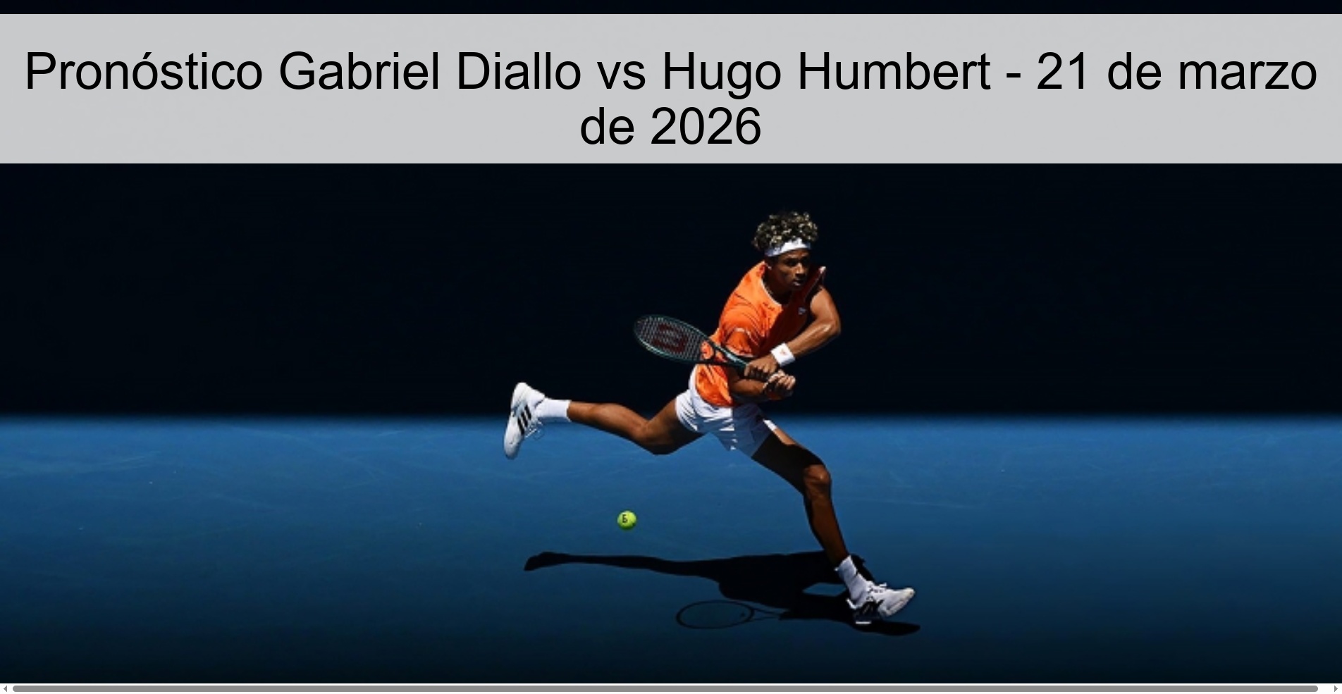 Gabriel Diallo Vs Hugo Humbert Prediction
