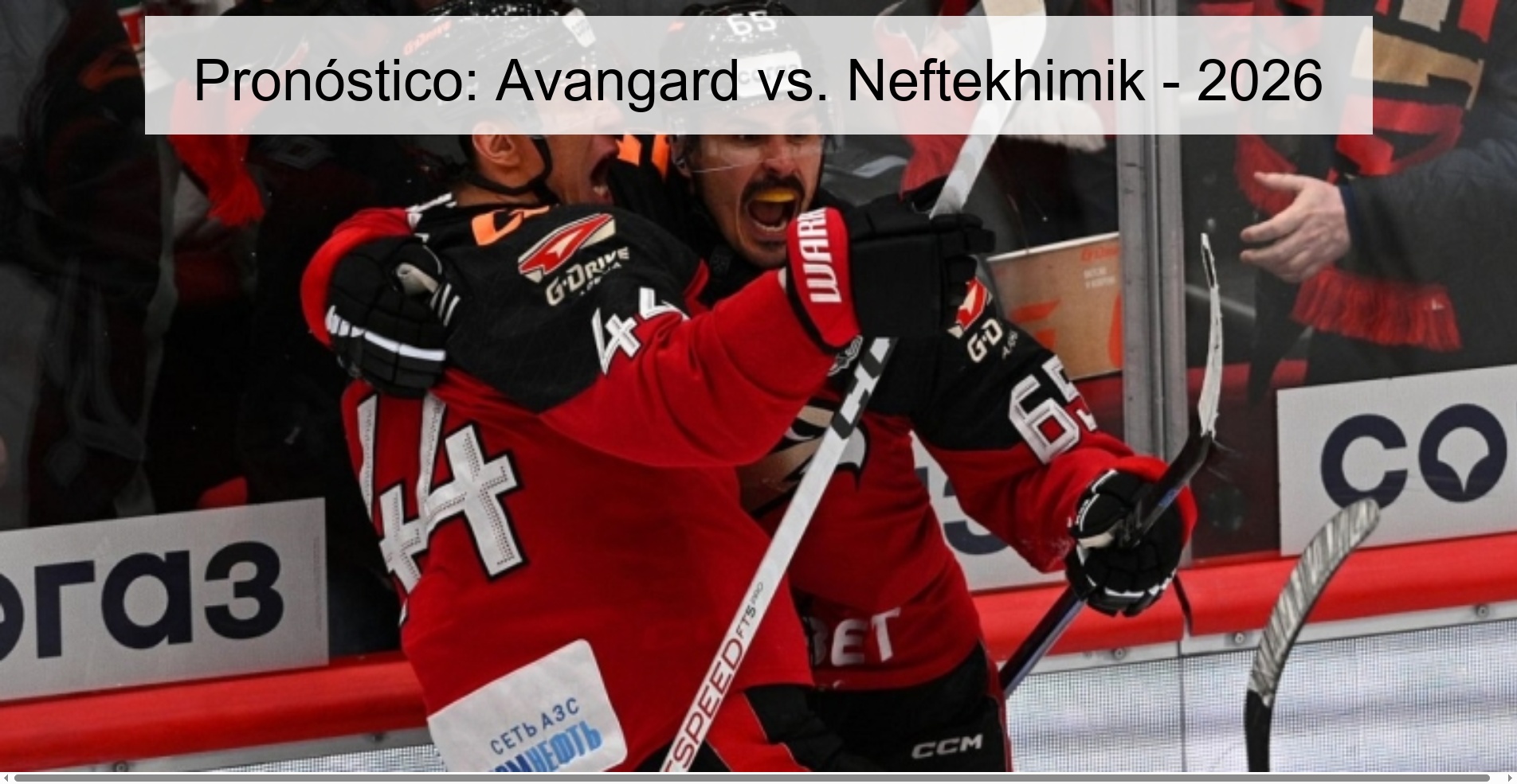 Prediction: Avangard Vs. Neftekhimik – 2026