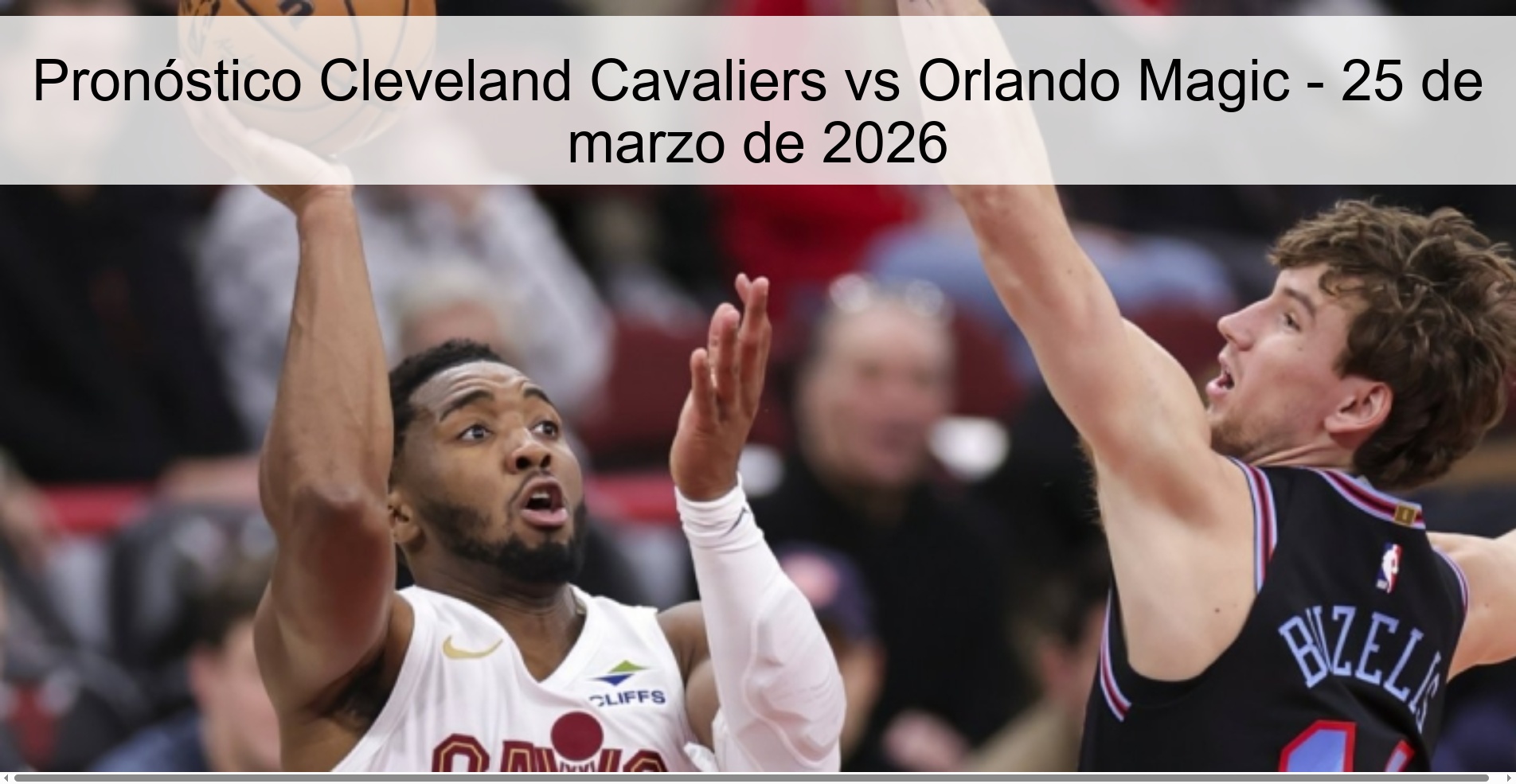 Cleveland Cavaliers Vs Orlando Magic Prediction