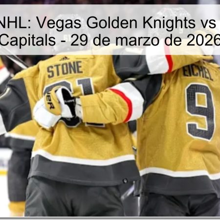 NHL Prediction: Vegas Golden Knights Vs Washington Capitals